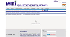 Desktop Screenshot of iami.org.in