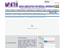 Tablet Screenshot of iami.org.in